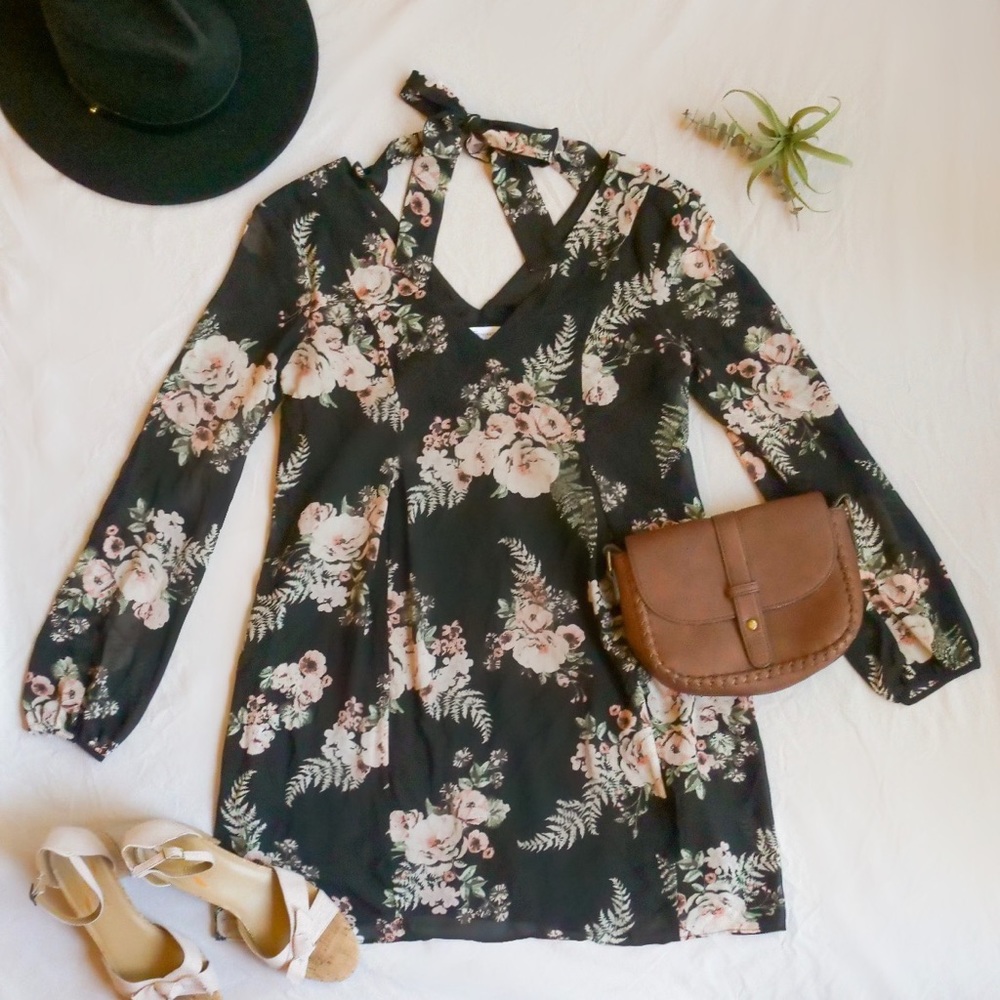 BCBG long sleeve dress